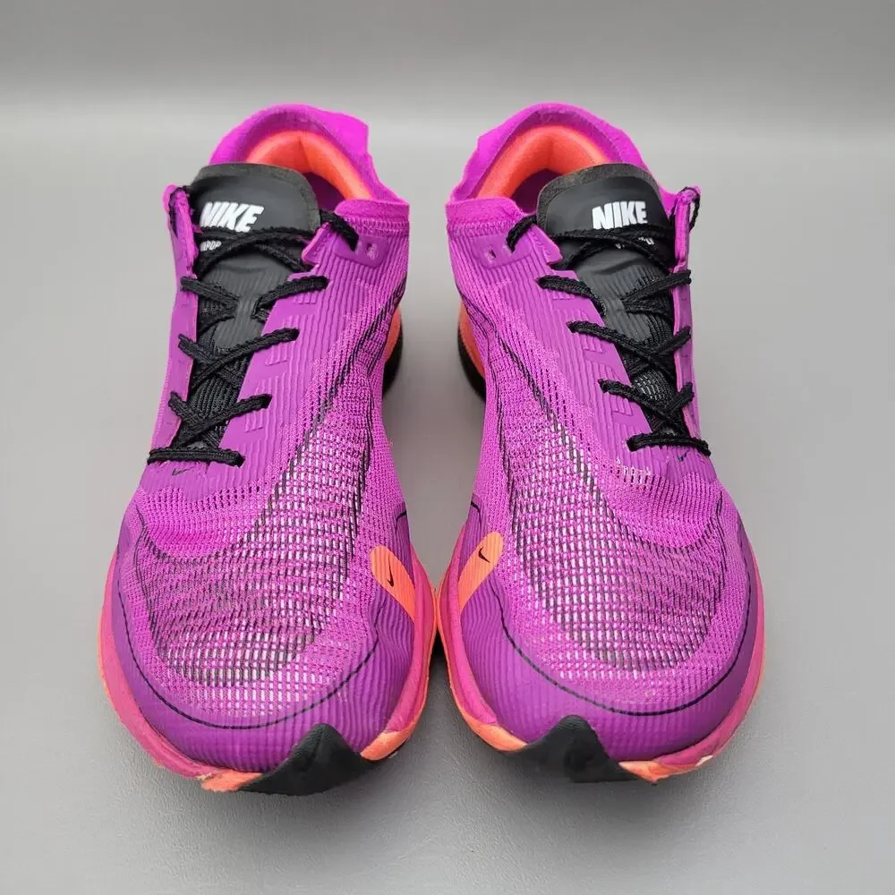 Nike ZoomX Vaporfly Next% 2 Shoes Womens 10.5 Purple Running Sneakers CU4123-501